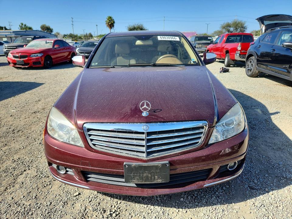 2008 Mercedes-benz C მანქანა იყიდება აუქციონზე, vin: WDDGF54X28F088601, აუქციონის ნომერი: 69030966