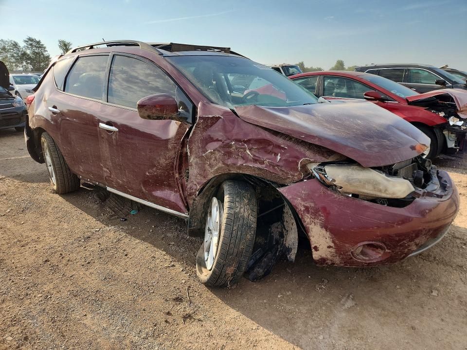 2010 Nissan Murano მანქანა იყიდება აუქციონზე, vin: JN8AZ1MW3AW109800, აუქციონის ნომერი: 67480066