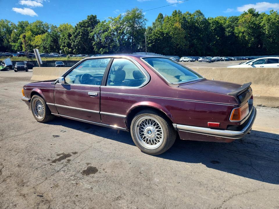 1985 Bmw 635 მანქანა იყიდება აუქციონზე, vin: WBAEC710909403066, აუქციონის ნომერი: 69394796