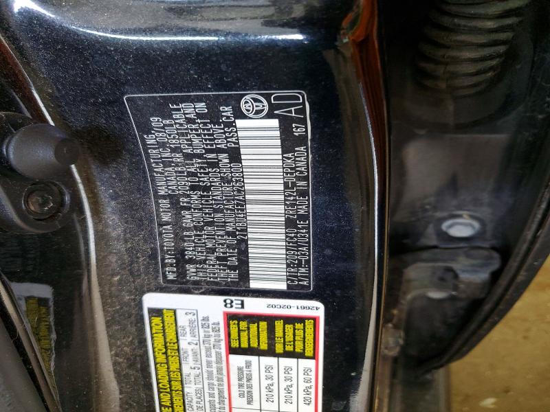 2010 Toyota Corolla მანქანა იყიდება აუქციონზე, vin: 2T1BU4EE7AC263800, აუქციონის ნომერი: 70667746