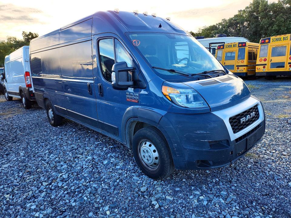 69054116 :رقم المزاد ، 3C6URVJG0LE140908 vin ، 2020 Ram Promaster 3500 مزاد بيع