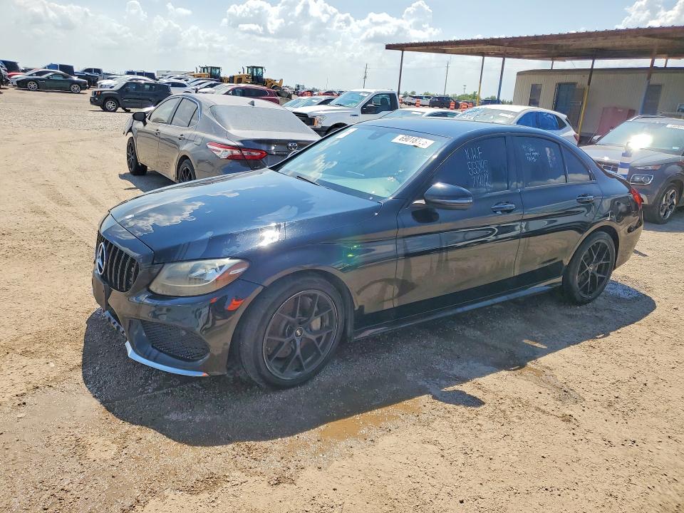 69018386 :رقم المزاد ، 55SWF4JB8GU161867 vin ، 2016 Mercedes-benz C مزاد بيع