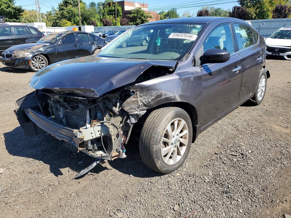 69692646 :رقم المزاد ، 3N1AB7AP9DL753041 vin ، 2013 Nissan Sentra مزاد بيع