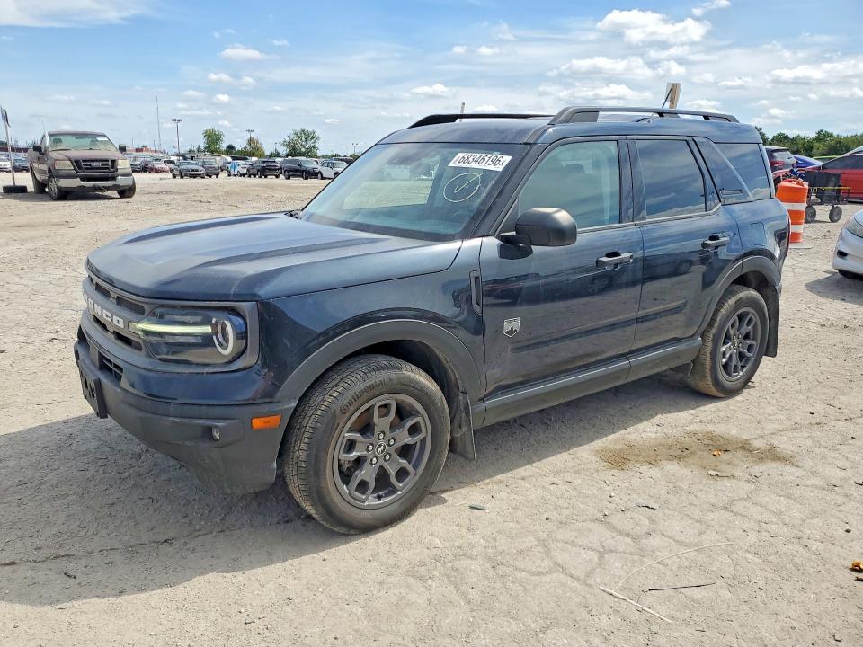 68346196 :رقم المزاد ، 3FMCR9B68NRD59124 vin ، 2022 Ford Bronco Sport مزاد بيع