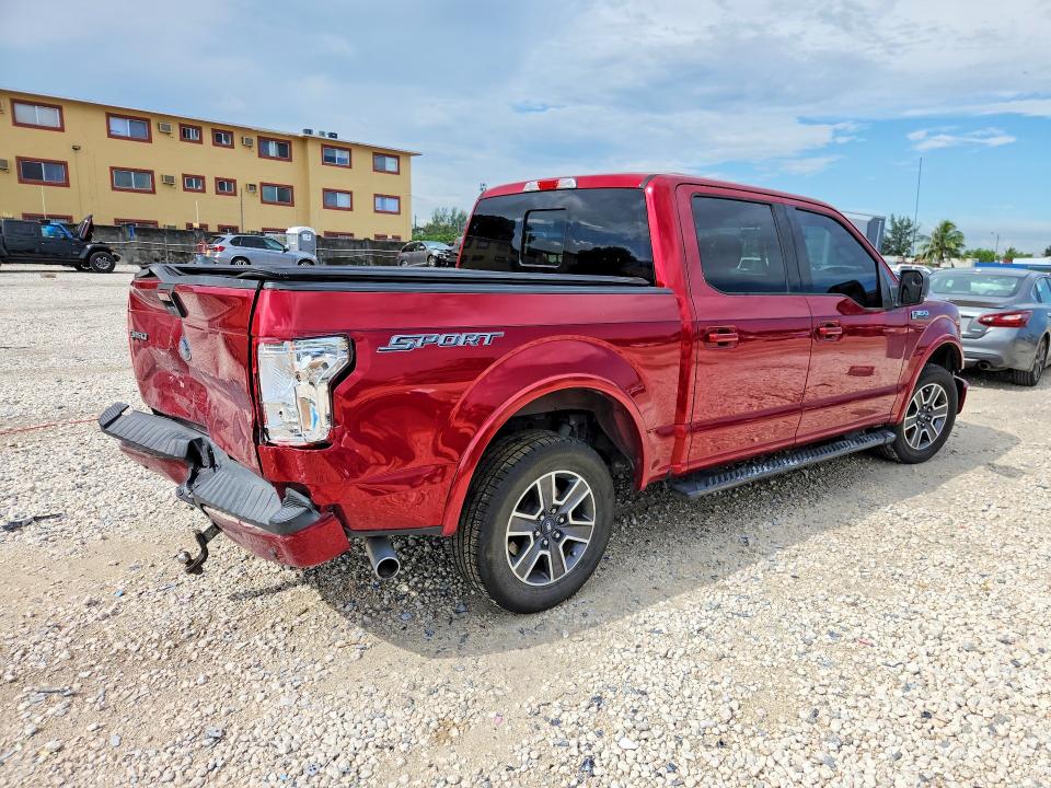 2017 Ford F150 მანქანა იყიდება აუქციონზე, vin: 1FTEW1CF7HFB39559, აუქციონის ნომერი: 67702186