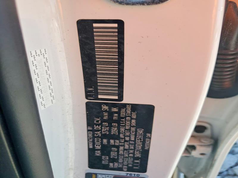 69072016 :رقم المزاد ، 3KPF24ADXPE591940 vin ، 2023 Kia Forte مزاد بيع