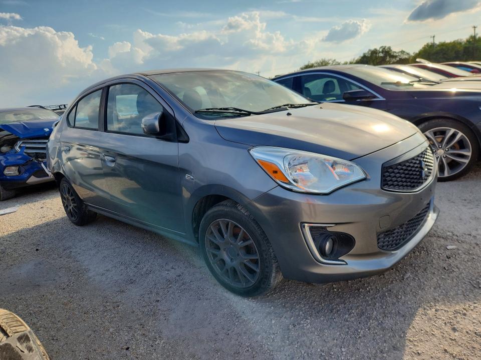 63138236 :رقم المزاد ، ML32F4FJ7LHF12459 vin ، 2020 Mitsubishi Mirage مزاد بيع