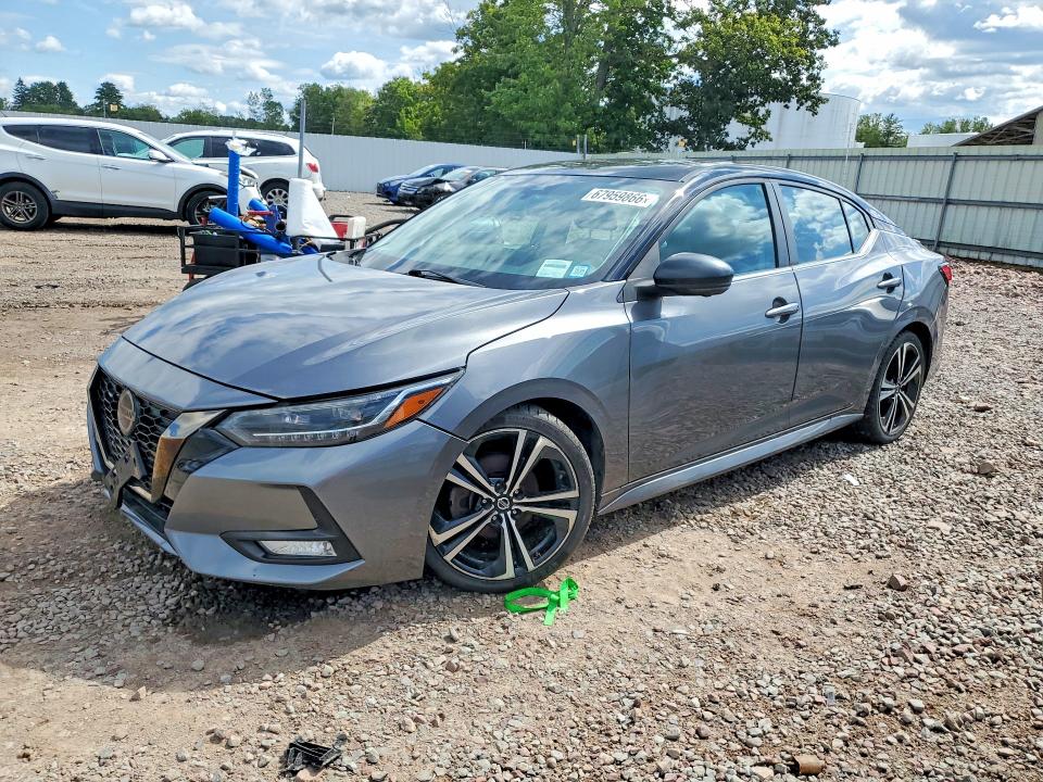 2020 Nissan Sentra მანქანა იყიდება აუქციონზე, vin: 3N1AB8DV6LY229587, აუქციონის ნომერი: 67959866