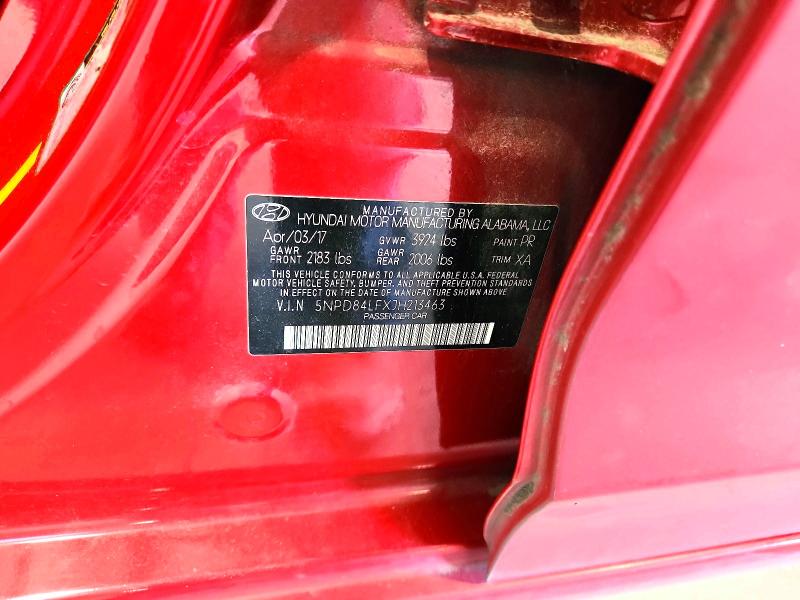 Aukcja sprzedaży 2018 Hyundai Elantra, vin: 5NPD84LFXJH213463, numer aukcji: 69577896