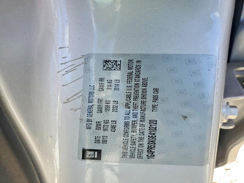Aukcja sprzedaży 2014 Buick Verano, vin: 1G4PR5SK9E4102120, numer aukcji: 68082156