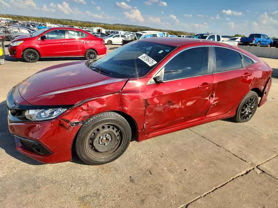 Продаж на аукціоні авто 2020 Honda Civic, vin: 2HGFC2F6XLH566824, номер лоту: 69796476
