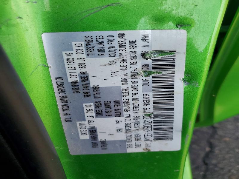 69435826 :رقم المزاد ، JM1DE1HZ5B0124733 vin ، 2011 Mazda Mazda2 مزاد بيع