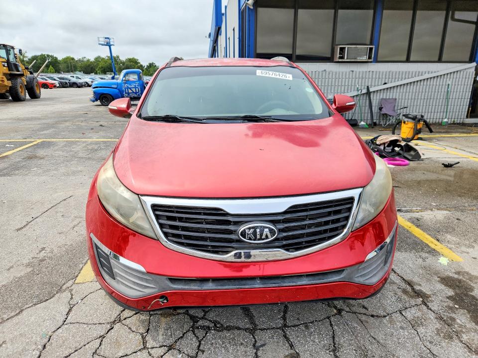 2012 Kia Sportage მანქანა იყიდება აუქციონზე, vin: KNDPB3A27C7267500, აუქციონის ნომერი: 69576426