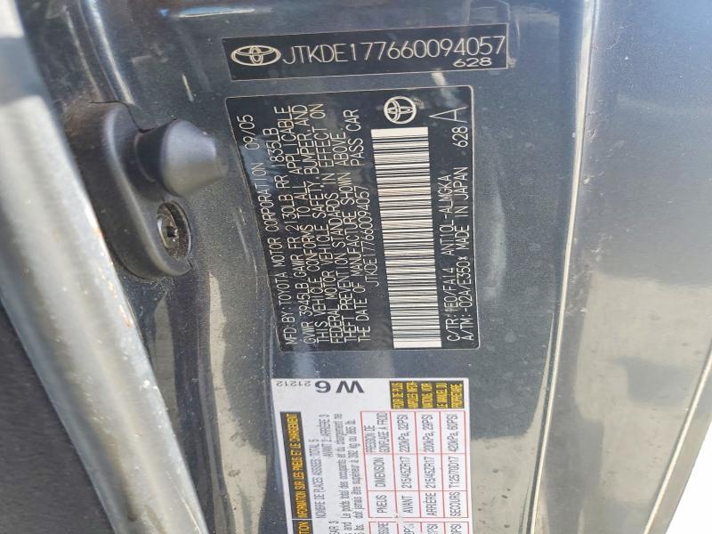 Продажа на аукционе авто 2006 Scion Tc, vin: JTKDE177660094057, номер лота: 69394806