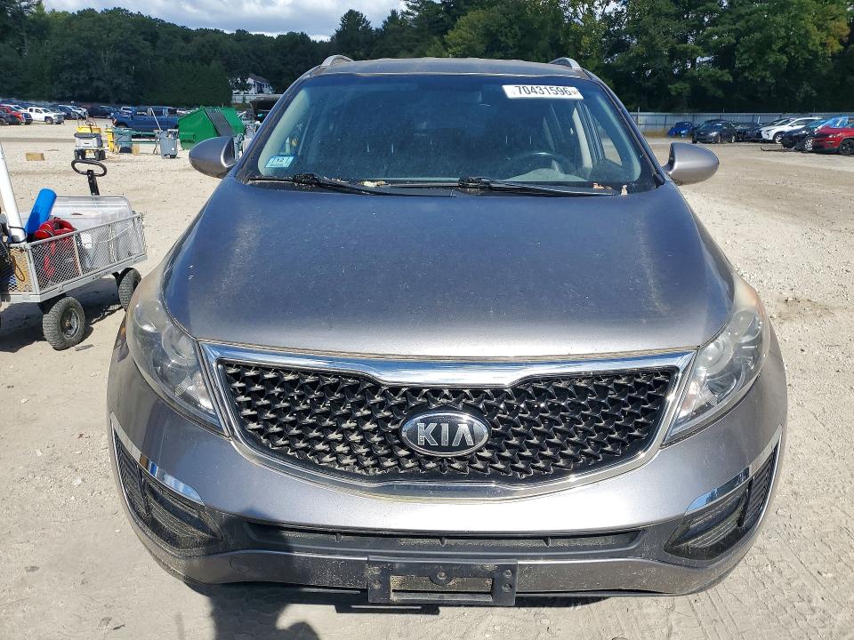 70431596 :رقم المزاد ، KNDPCCAC5G7802710 vin ، 2016 Kia Sportage مزاد بيع