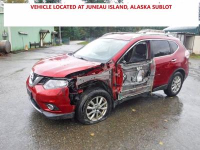 2016 Nissan Rogue მანქანა იყიდება აუქციონზე, vin: KNMAT2MV4GP735448, აუქციონის ნომერი: 69439806