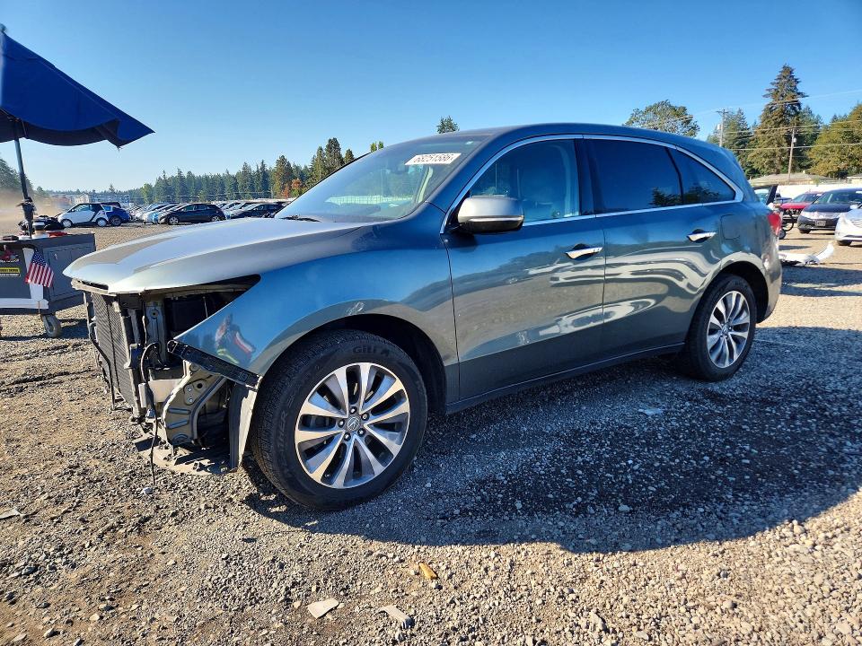 Продажа на аукционе авто 2015 Acura Mdx, vin: 5FRYD4H43FB018619, номер лота: 68251586