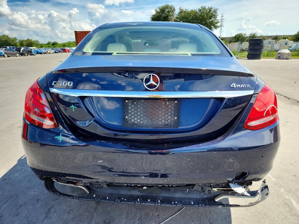 2016 Mercedes-benz C მანქანა იყიდება აუქციონზე, vin: 55SWF4KB3GU119427, აუქციონის ნომერი: 71067606