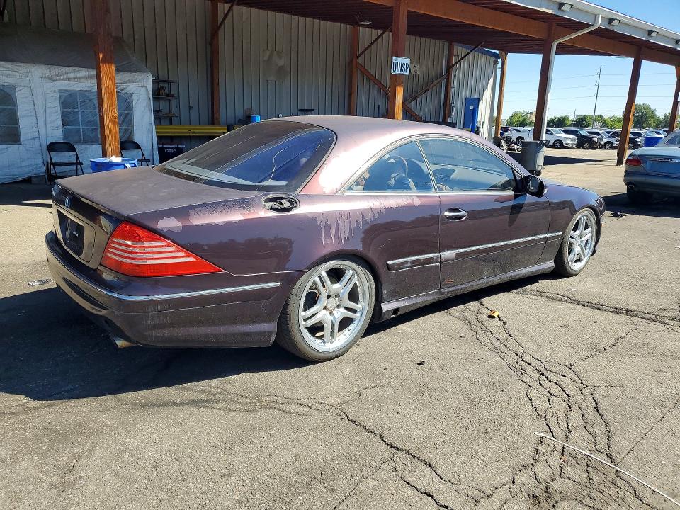 Aukcja sprzedaży 2000 Mercedes-benz Cl, vin: WDBPJ75JXYA001831, numer aukcji: 67493696