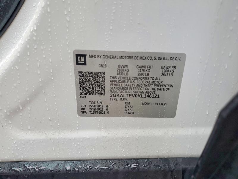Продажа на аукционе авто 2019 Gmc Terrain, vin: 3GKALTEV0KL146121, номер лота: 70847966