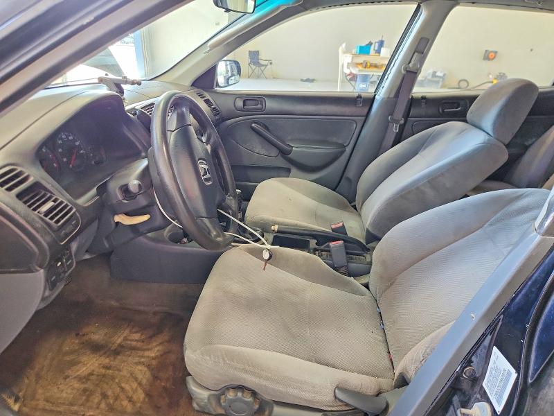 2001 Honda Civic მანქანა იყიდება აუქციონზე, vin: 2HGES25771H609179, აუქციონის ნომერი: 68077156
