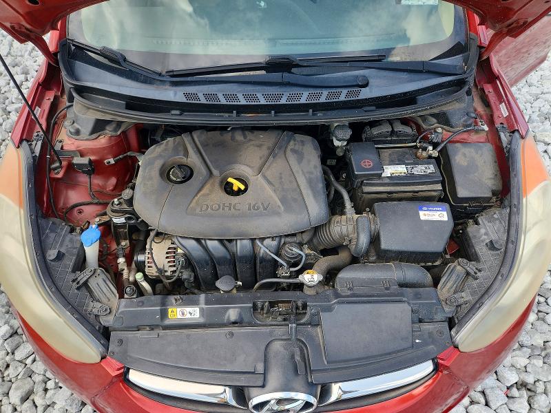 2013 Hyundai Elantra მანქანა იყიდება აუქციონზე, vin: KMHDH4AE2DU865817, აუქციონის ნომერი: 67545406