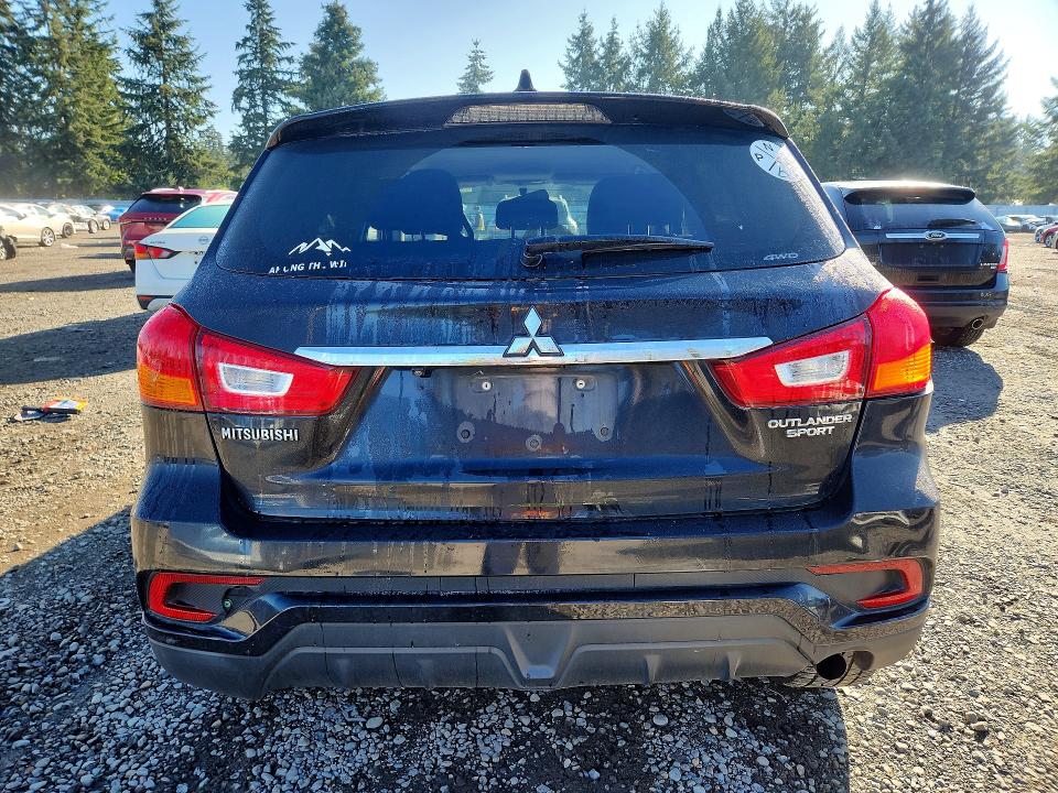 2018 Mitsubishi Outlander Sport მანქანა იყიდება აუქციონზე, vin: JA4AR3AU7JZ005507, აუქციონის ნომერი: 69124096