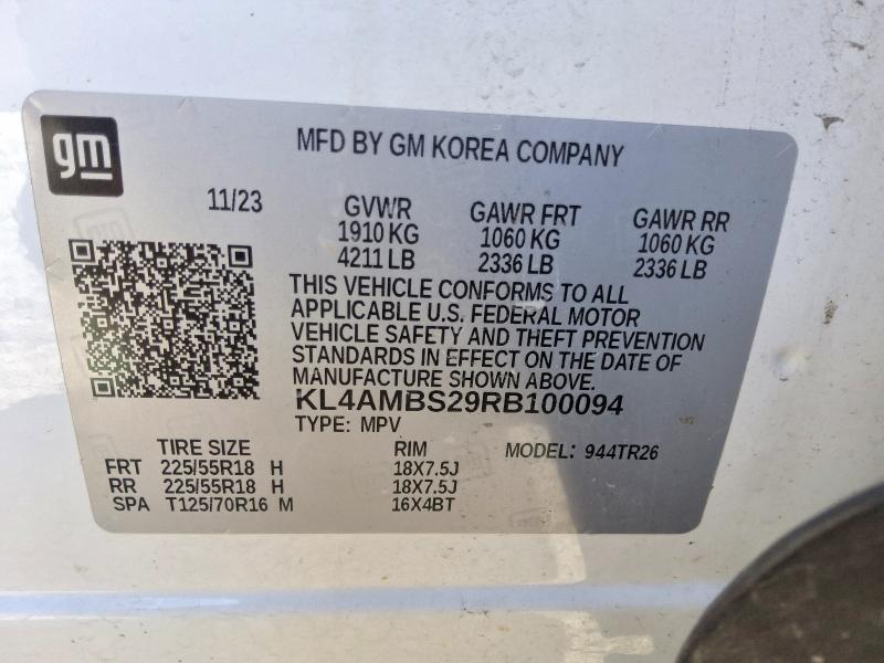 Продаж на аукціоні авто 2024 Buick Encore Gx, vin: KL4AMBS29RB100094, номер лоту: 69585896