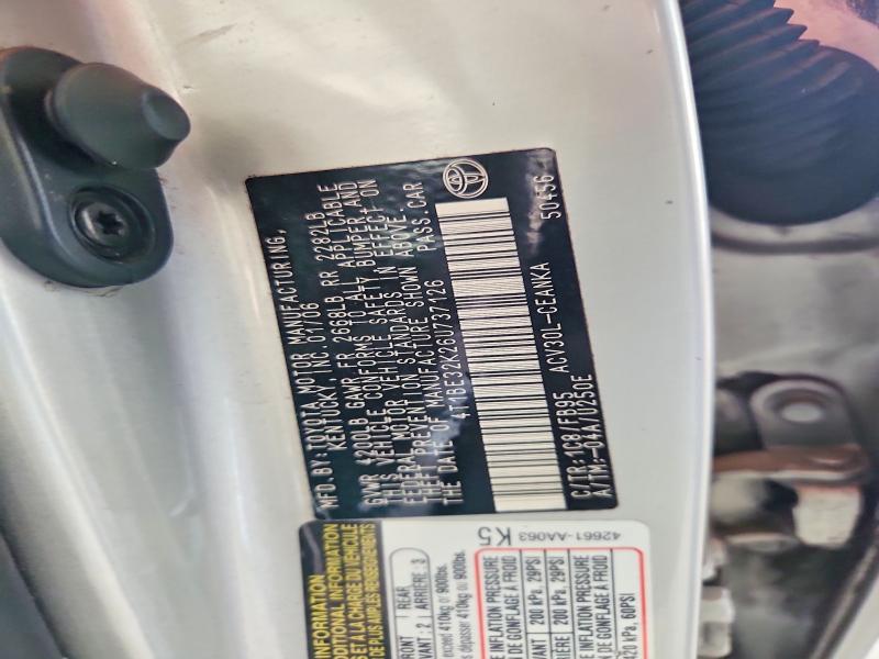70434466 :رقم المزاد ، 4T1BE32K26U737126 vin ، 2006 Toyota Camry مزاد بيع