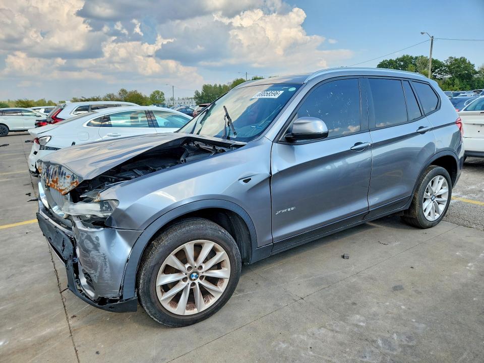 2017 Bmw X3 მანქანა იყიდება აუქციონზე, vin: 5UXWX9C57H0T13350, აუქციონის ნომერი: 69558596