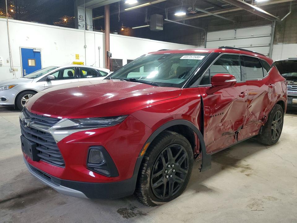 69757586 :رقم المزاد ، 3GNKBJRS8LS573634 vin ، 2020 Chevrolet Blazer مزاد بيع