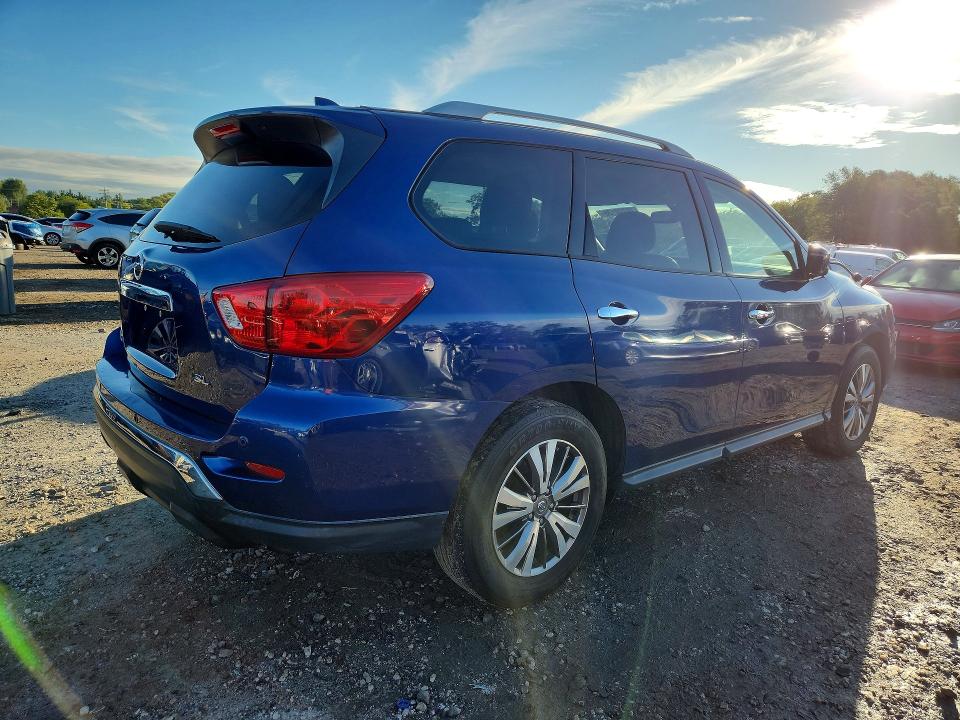 2019 Nissan Pathfinder მანქანა იყიდება აუქციონზე, vin: 5N1DR2MNXKC633241, აუქციონის ნომერი: 70770136