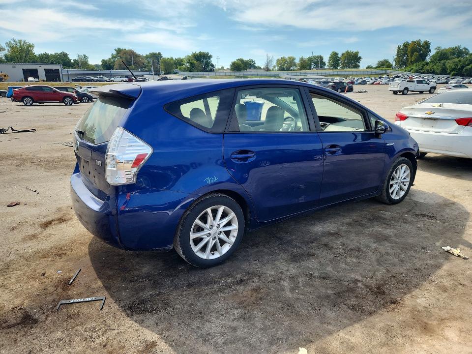 2014 Toyota Prius V მანქანა იყიდება აუქციონზე, vin: JTDZN3EU6EJ002245, აუქციონის ნომერი: 66941556