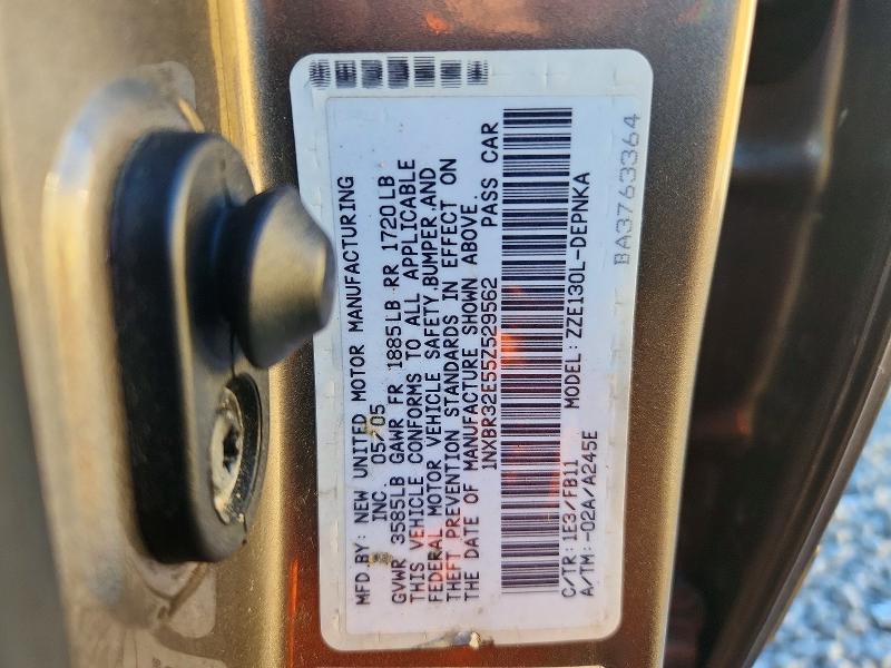 Продаж на аукціоні авто 2005 Toyota Corolla, vin: 1NXBR32E55Z529562, номер лоту: 70724866