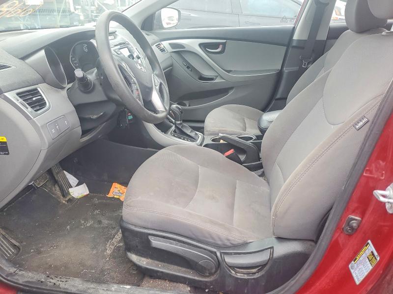 66181856 :رقم المزاد ، 5NPDH4AE8EH468208 vin ، 2014 Hyundai Elantra مزاد بيع