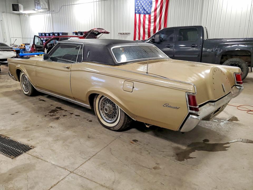 68364196 :رقم المزاد ، 9Y89A850776 vin ، 1969 Lincoln Continentl مزاد بيع