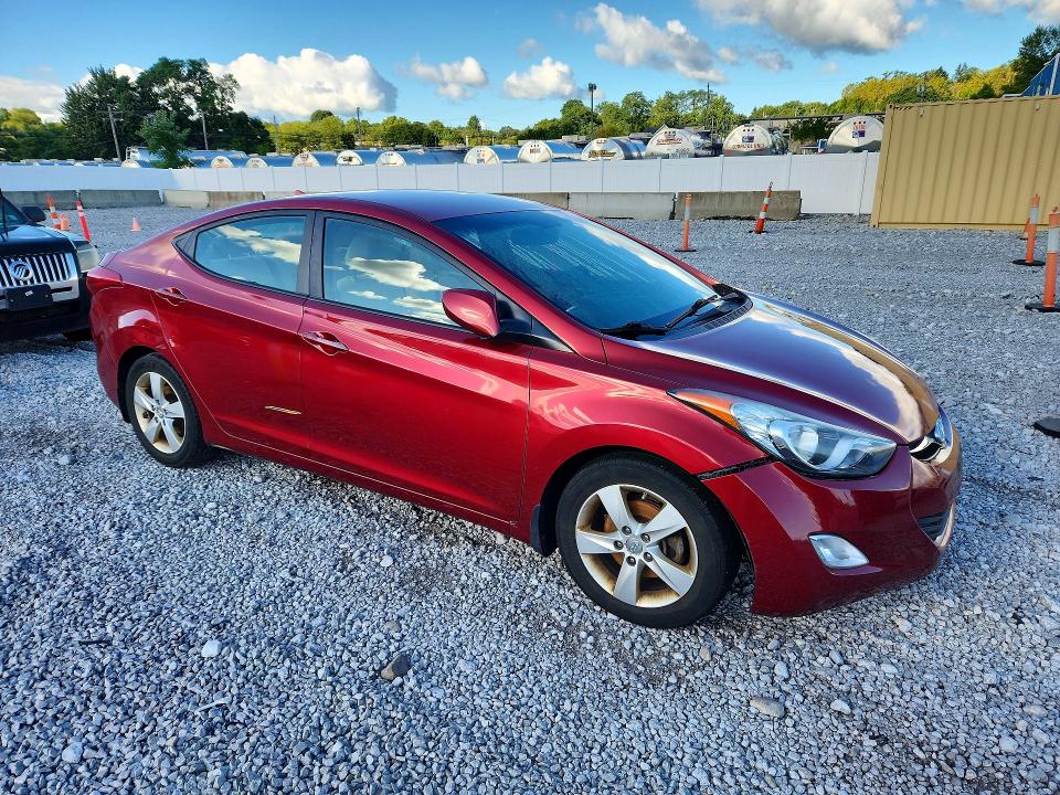Продаж на аукціоні авто 2013 Hyundai Elantra, vin: 5NPDH4AE6DH424478, номер лоту: 68751346