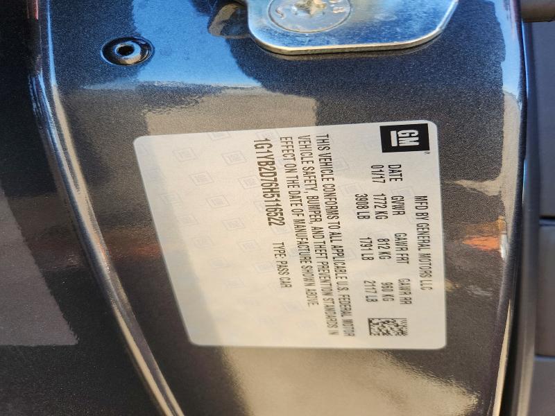 67745176 :رقم المزاد ، 1G1YB2D76H5116522 vin ، 2017 Chevrolet Corvette مزاد بيع