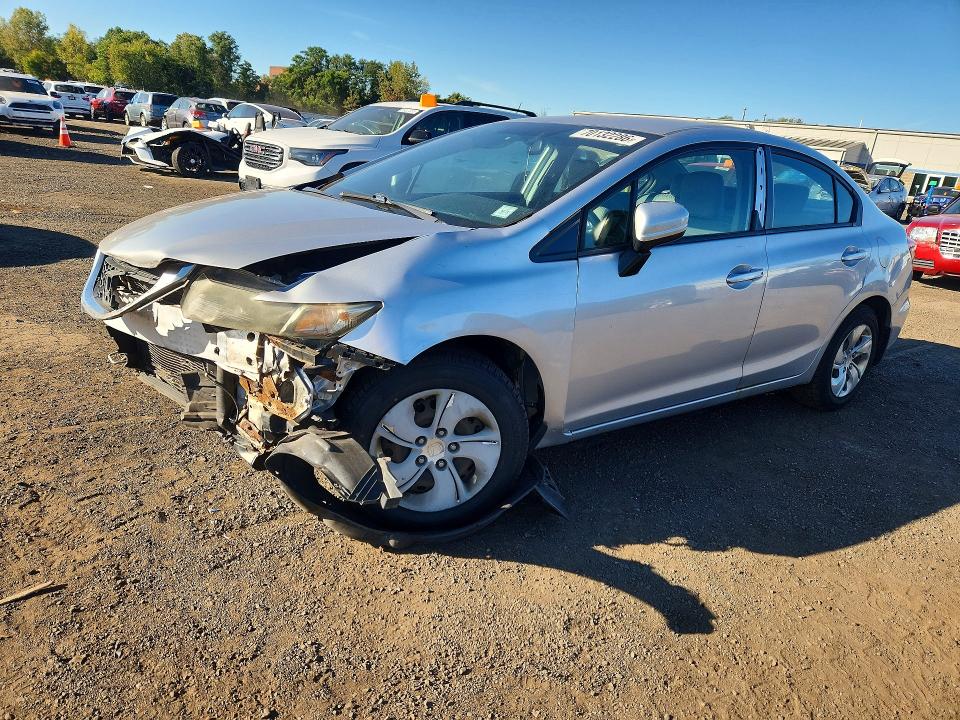 Auction sale of the 2015 Honda Civic, vin: 19XFB2F53FE238248, lot number: 70132286