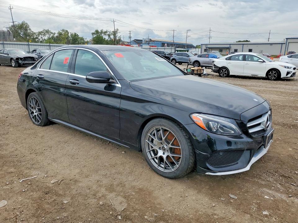 2016 Mercedes-benz C მანქანა იყიდება აუქციონზე, vin: 55SWF4KBXGU098995, აუქციონის ნომერი: 68401266