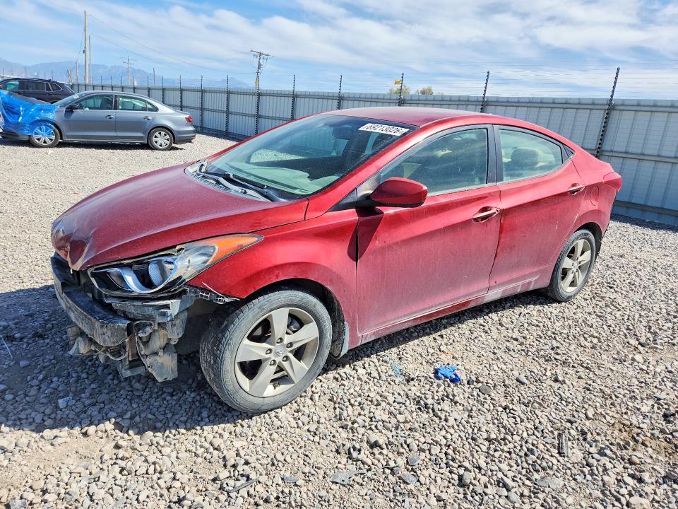 2012 Hyundai Elantra მანქანა იყიდება აუქციონზე, vin: KMHDH4AE2CU323504        , აუქციონის ნომერი: 69213026