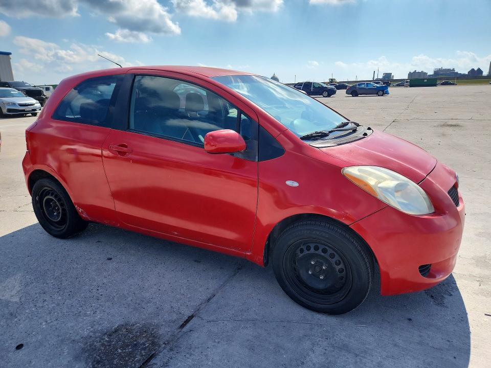 71038866 :رقم المزاد ، JTDJT923175095527 vin ، 2007 Toyota Yaris مزاد بيع