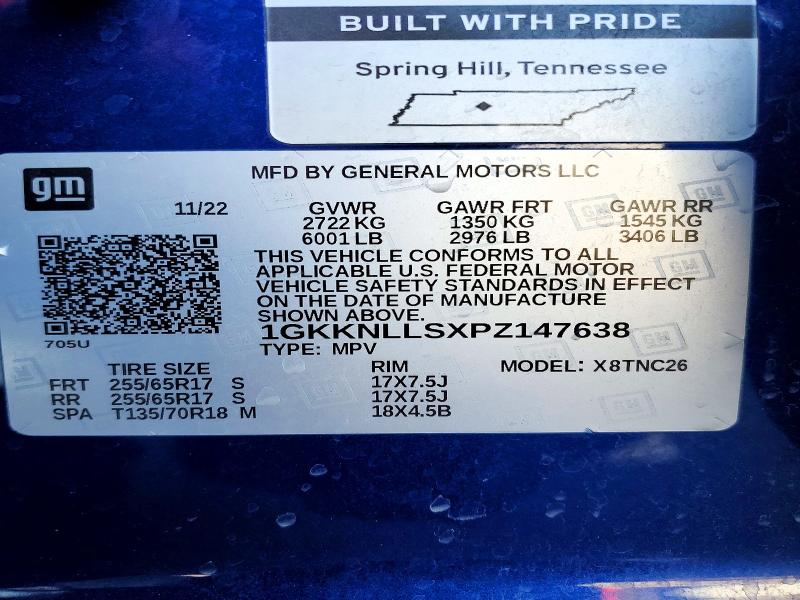 Продажа на аукционе авто 2023 Gmc Acadia, vin: 1GKKNLLSXPZ147638, номер лота: 68342186