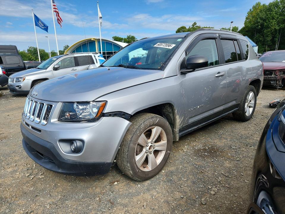 2017 Jeep Compass მანქანა იყიდება აუქციონზე, vin: 1C4NJCBA1HD146387, აუქციონის ნომერი: 68572896