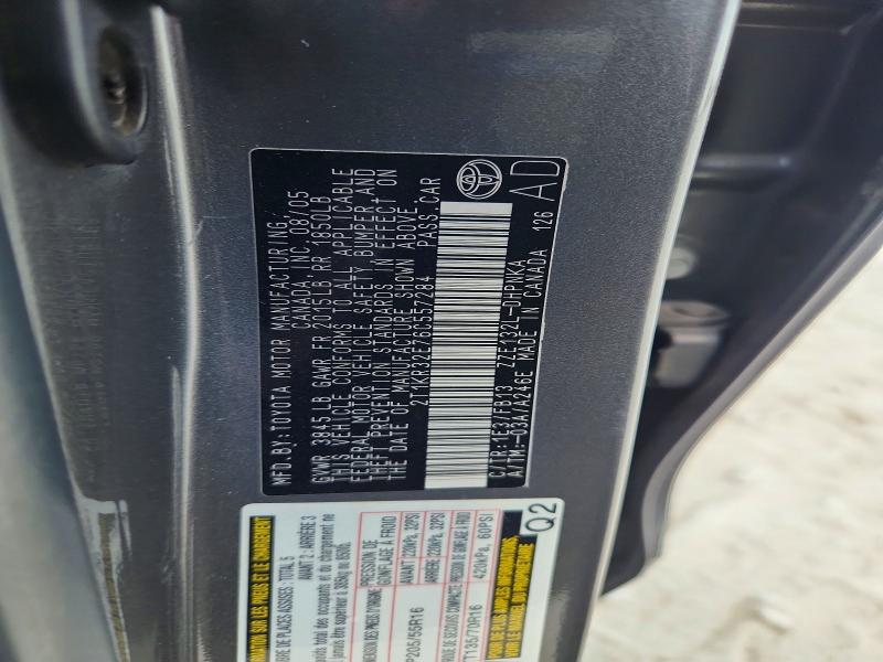 Aukcja sprzedaży 2006 Toyota Matrix, vin: 2T1KR32E76C557284, numer aukcji: 68142406