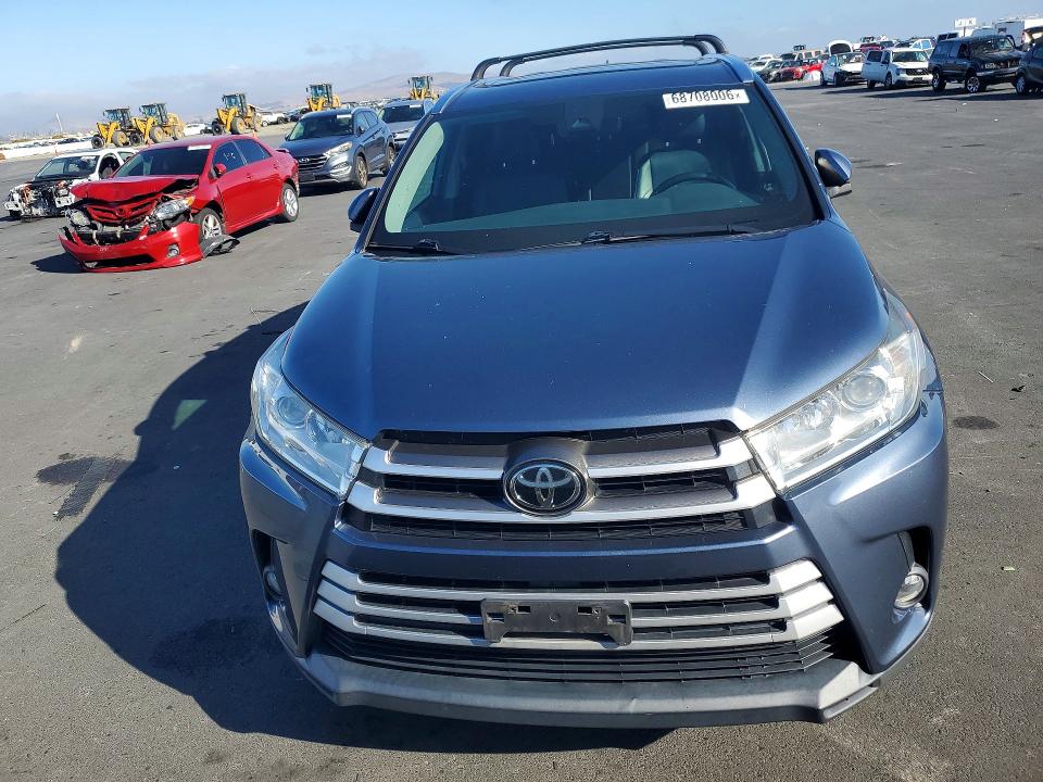 Aukcja sprzedaży 2019 Toyota Highlander, vin: 5TDJZRFH8KS724692, numer aukcji: 68708006