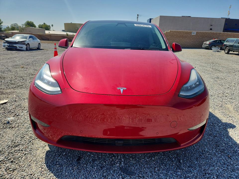 Продаж на аукціоні авто 2021 Tesla Model Y, vin: 5YJYGAEE8MF222754, номер лоту: 69914776