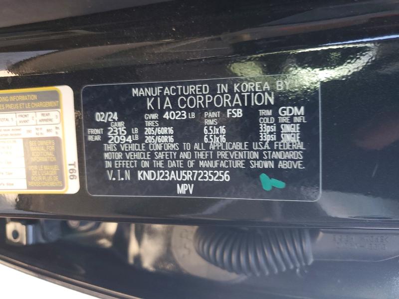 Продаж на аукціоні авто 2024 Kia Soul, vin: KNDJ23AU5R7235256, номер лоту: 68581486