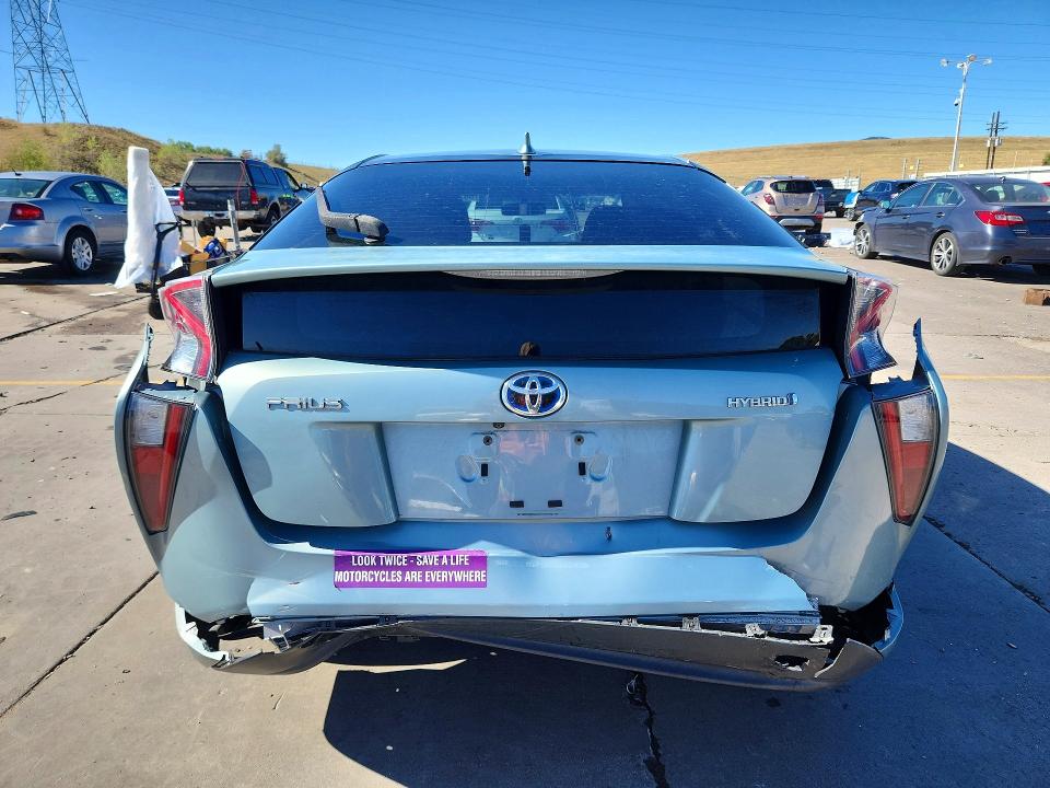 2016 Toyota Prius მანქანა იყიდება აუქციონზე, vin: JTDKBRFU8G3509571, აუქციონის ნომერი: 68255036