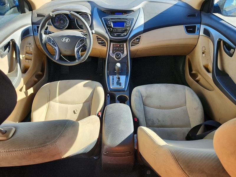 68711046 :رقم المزاد ، KMHDH4AEXDU654123         vin ، 2013 Hyundai Elantra مزاد بيع